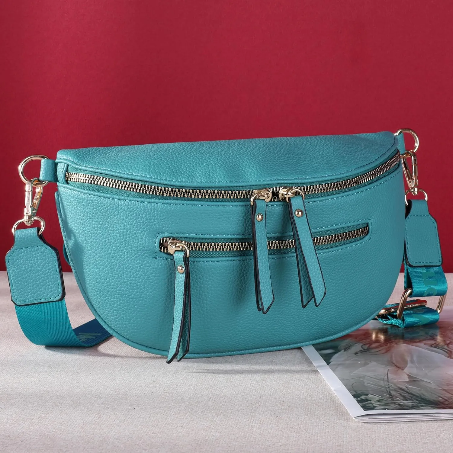 Montana West Crossbody Bags for Women Bum Bag Sling Purse with Adjustable Strap