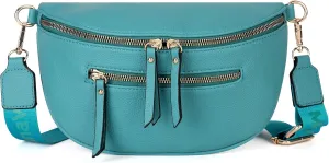 Montana West Crossbody Bags for Women Bum Bag Sling Purse with Adjustable Strap