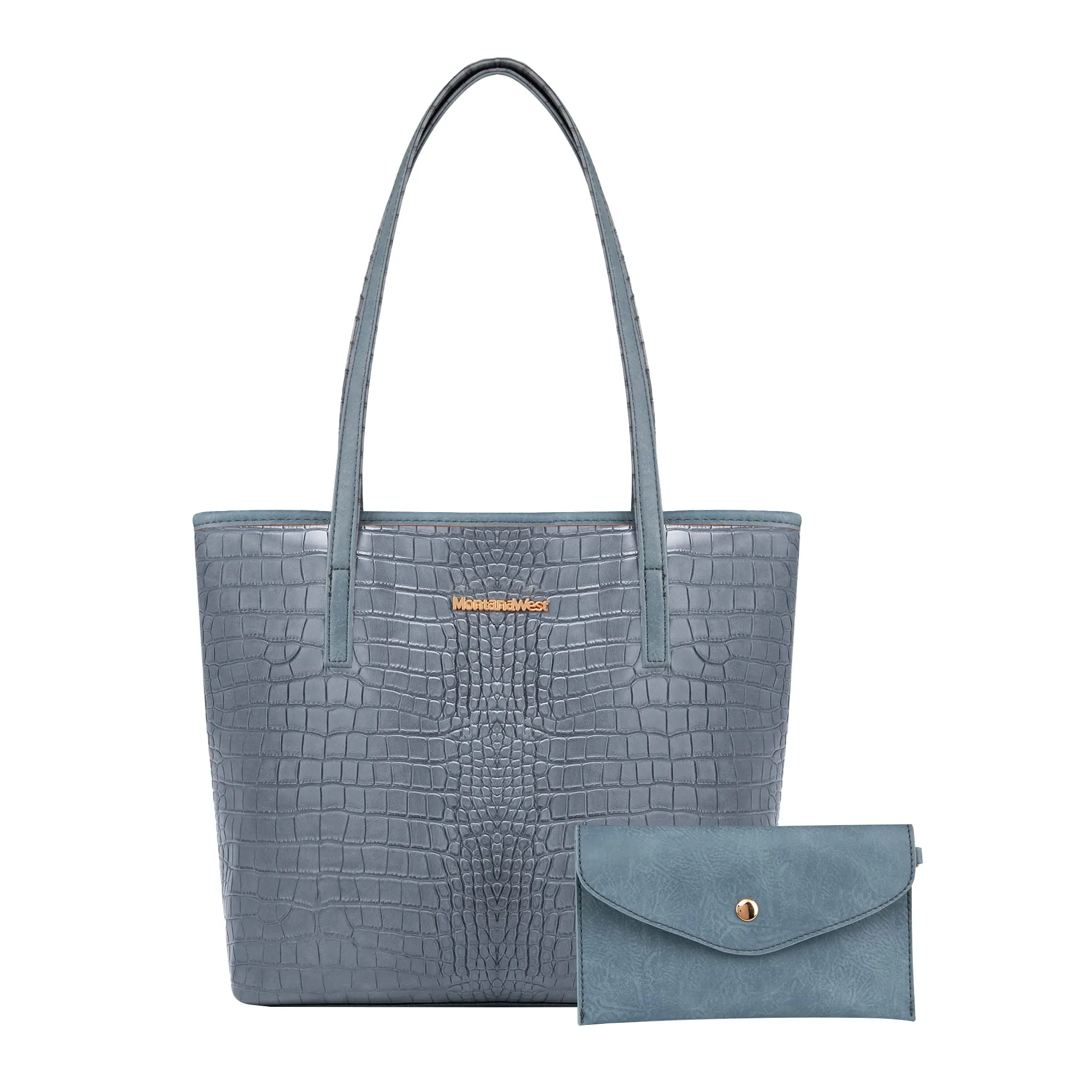 Montana West Tote Bags Vegan Leather Purses and Handbags for Women Top Handle Ladies Shoulder Bags