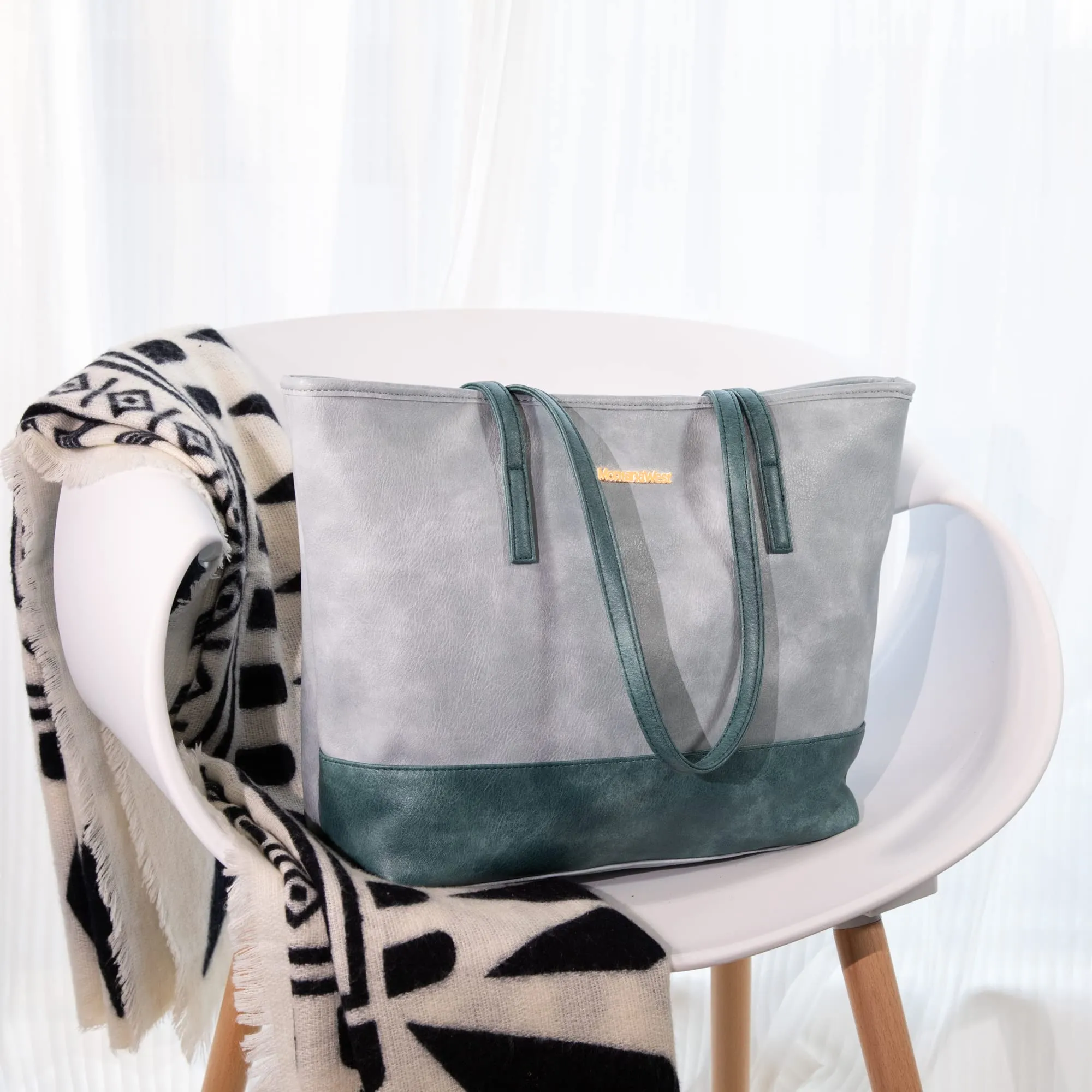 Montana West Tote Bags Vegan Leather Purses and Handbags for Women Top Handle Ladies Shoulder Bags
