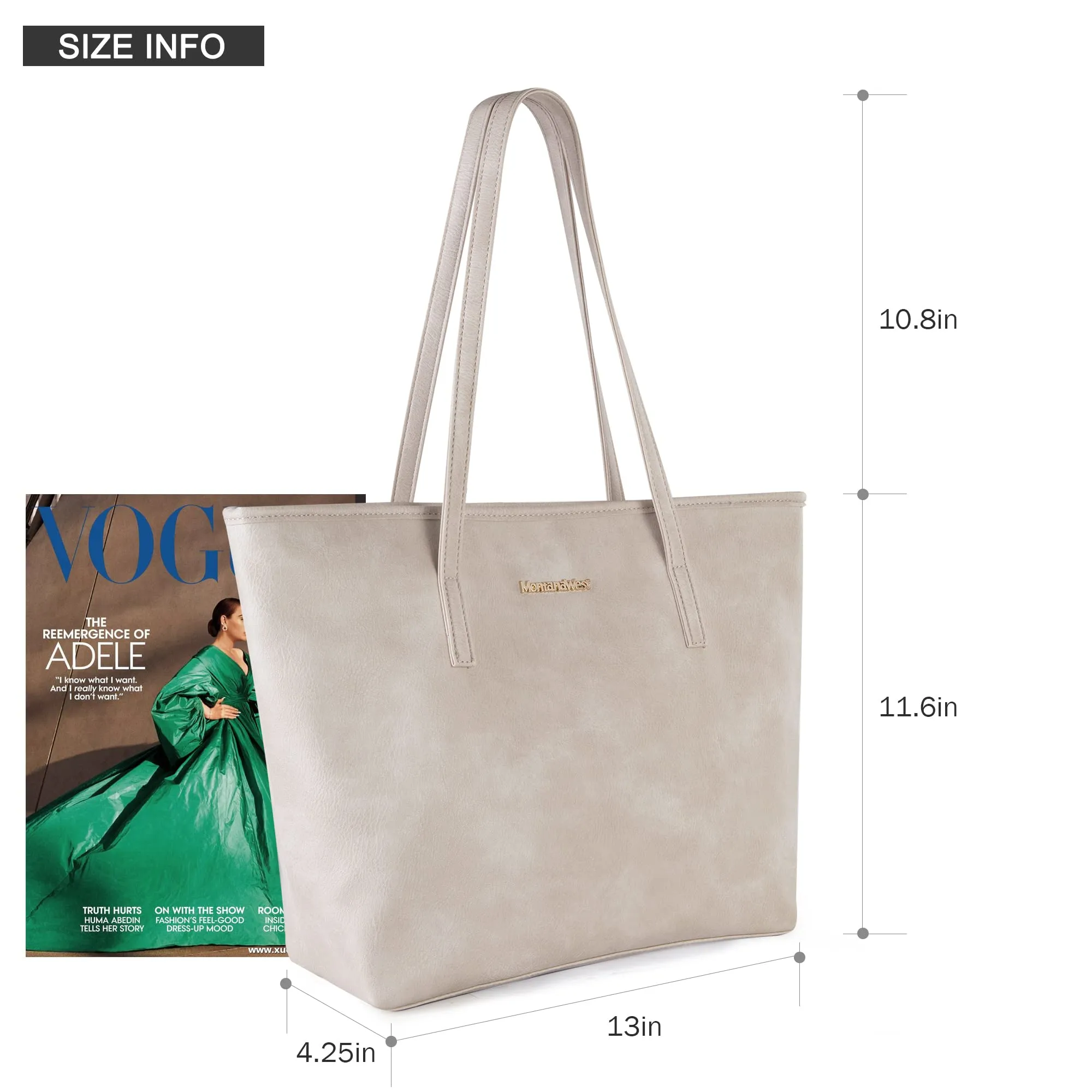 Montana West Tote Bags Vegan Leather Purses and Handbags for Women Top Handle Ladies Shoulder Bags