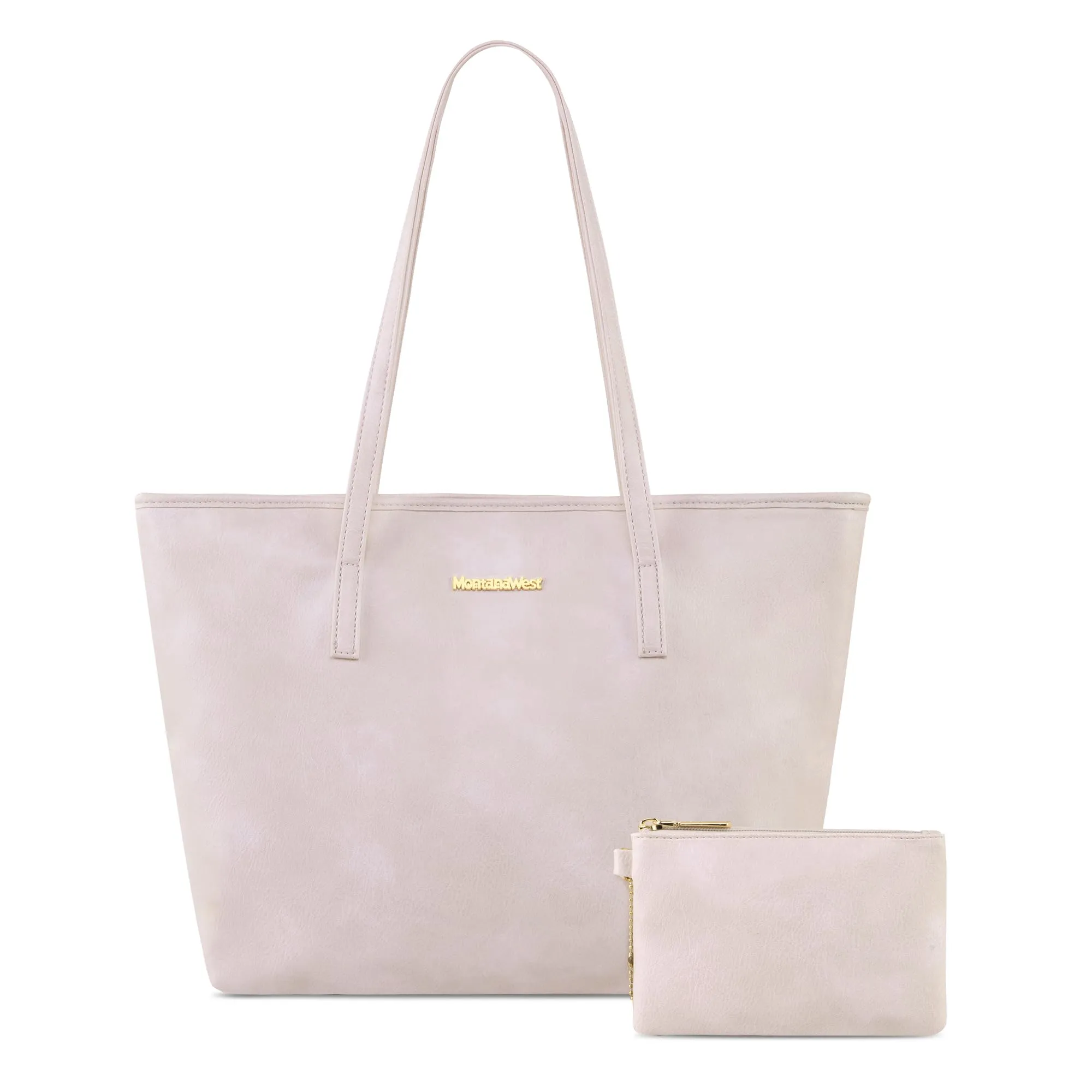Montana West Tote Bags Vegan Leather Purses and Handbags for Women Top Handle Ladies Shoulder Bags