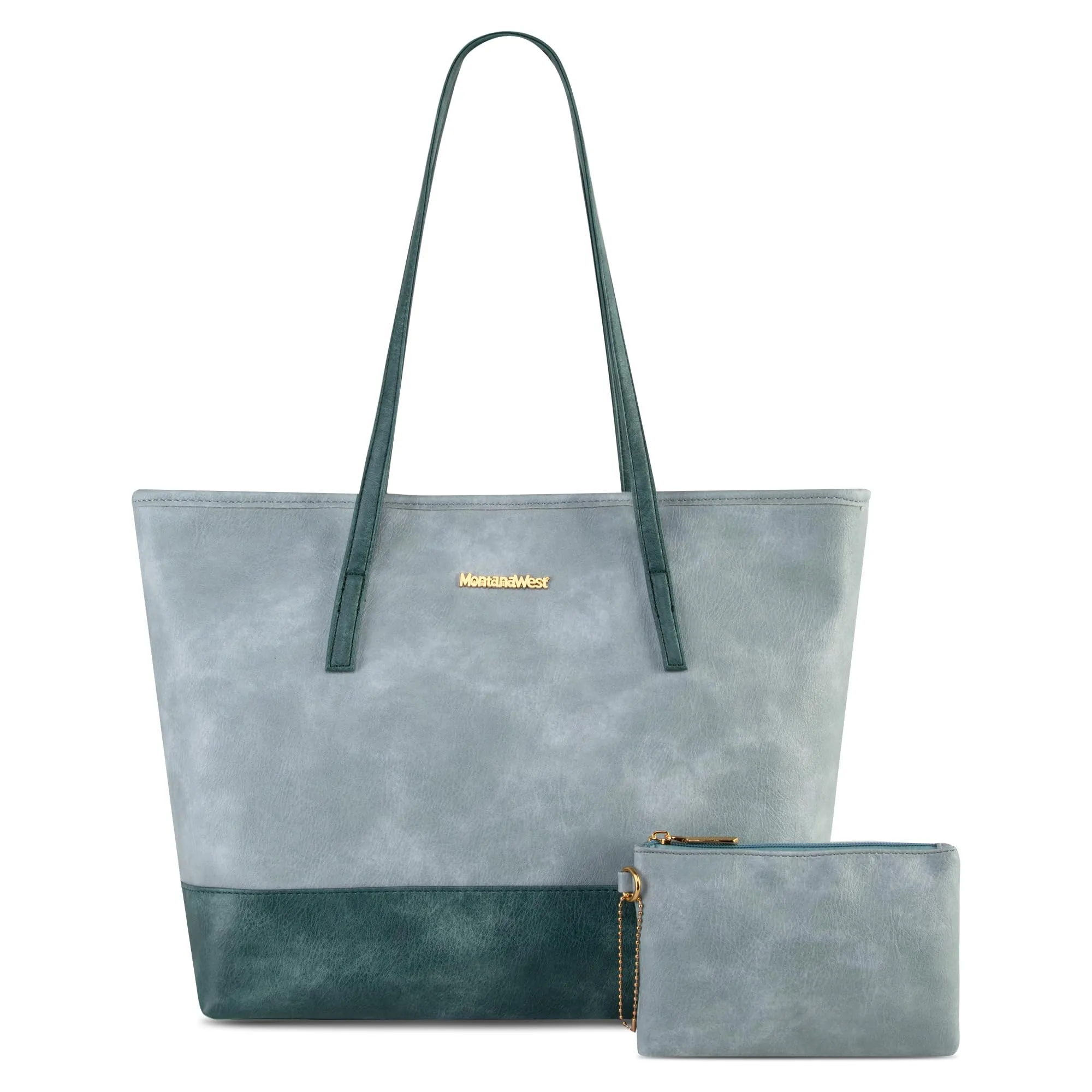Montana West Tote Bags Vegan Leather Purses and Handbags for Women Top Handle Ladies Shoulder Bags