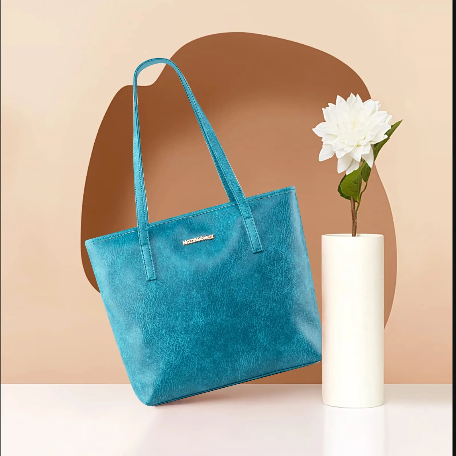 Montana West Tote Bags Vegan Leather Purses and Handbags for Women Top Handle Ladies Shoulder Bags