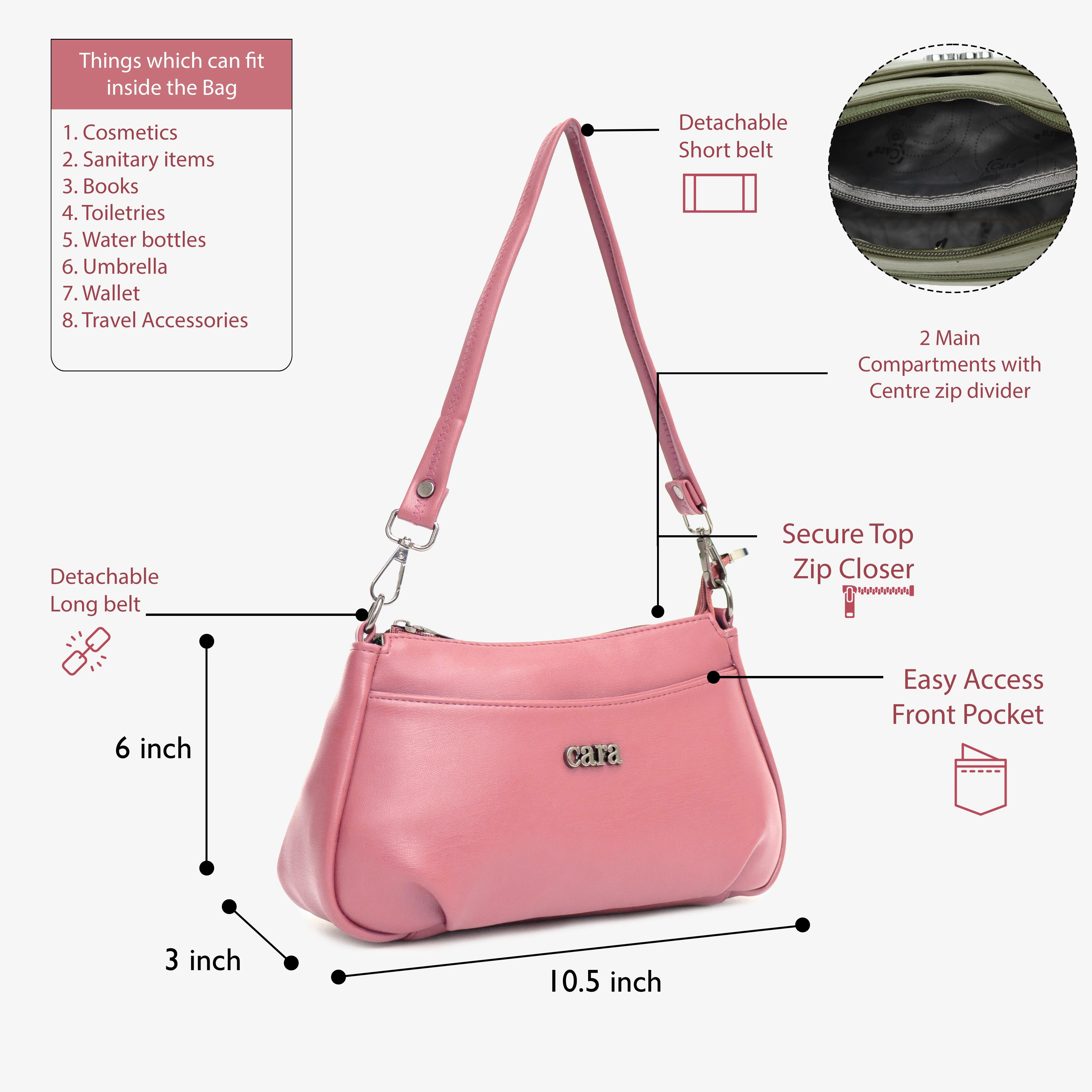 Moody Minds slingbag | Cara