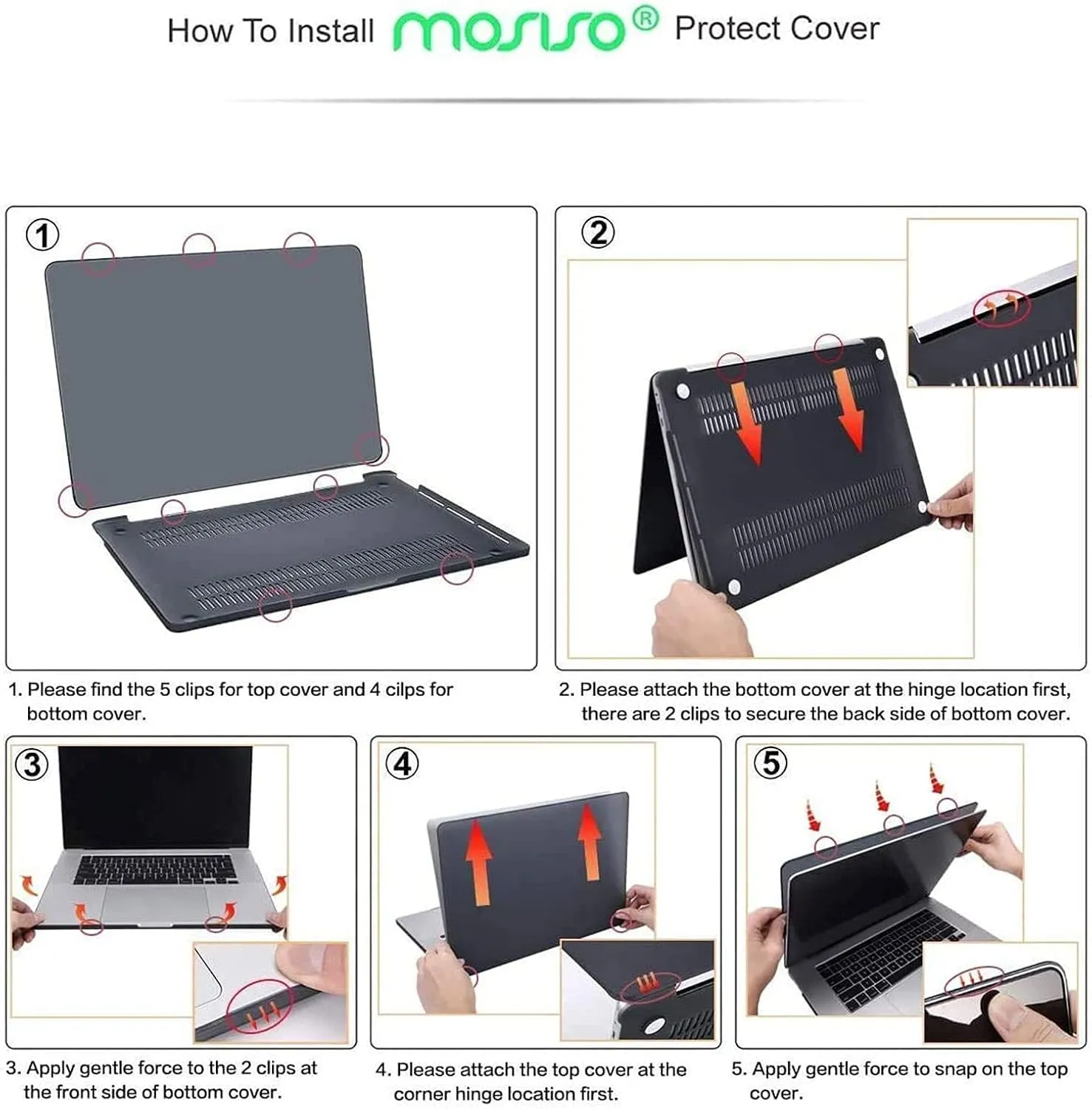 MOSISO Compatible with MacBook Pro 16 inch Case 2020 2019 Release A2141 with Touch Bar Touch ID, Protective Plastic Hard Shell Case & Keyboard Cover & Screen Protector & Storage Bag, Crystal Black