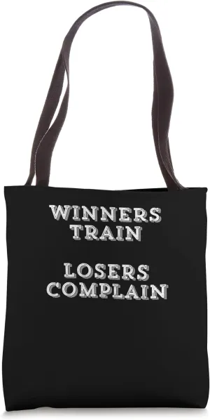 Motivational Gym Fitness Tote Bag