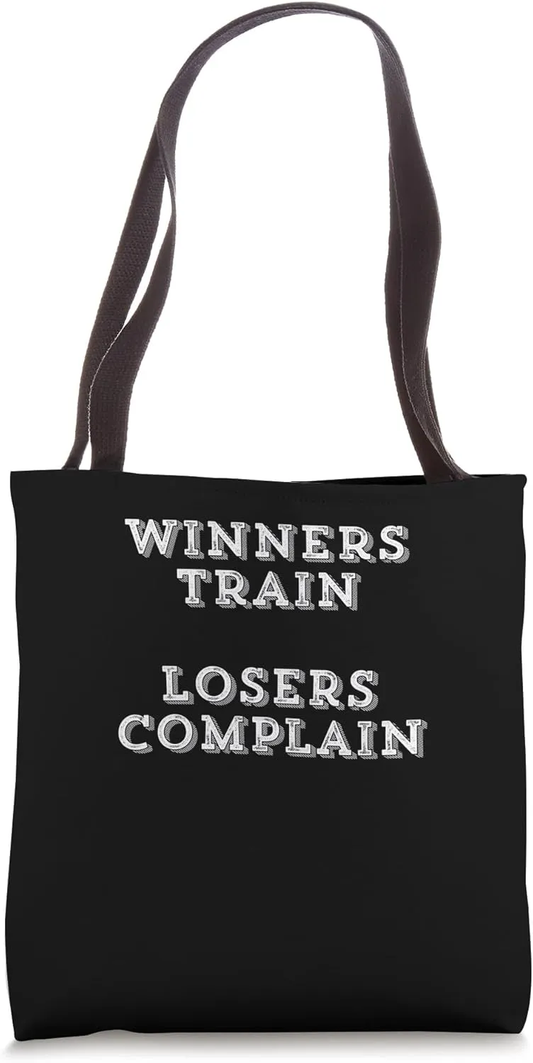Motivational Gym Fitness Tote Bag