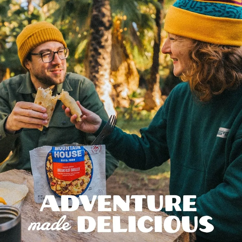 Mountain House Chicken & Dumplings | Freeze Dried Backpacking & Camping Food |6-Pack