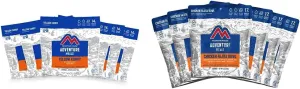 Mountain House Yellow Curry Chicken & Fajita Chicken Backpacking Meal 6-Pack Bundle | Freeze Dried Camping Food | Gluten-Free