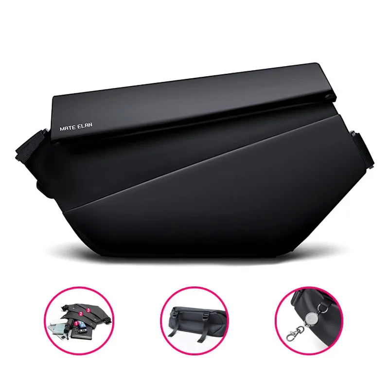 Multifunction Waterproof Shoulder Crossbody Bag