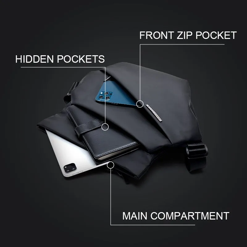 Multifunction Waterproof Shoulder Crossbody Bag
