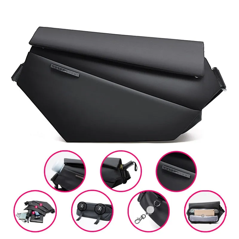 Multifunction Waterproof Shoulder Crossbody Bag