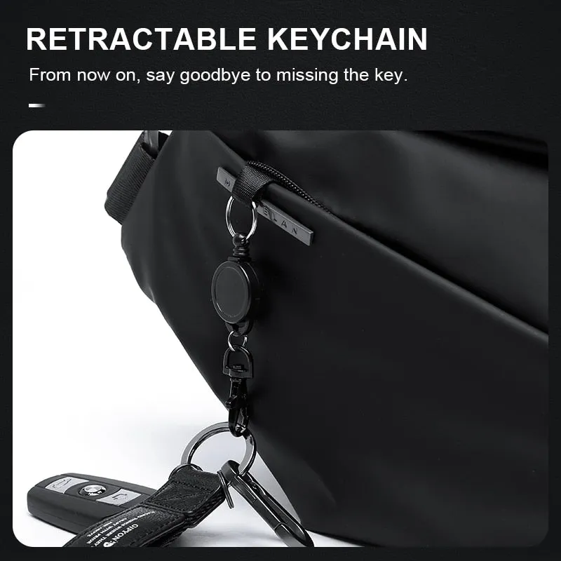 Multifunction Waterproof Shoulder Crossbody Bag