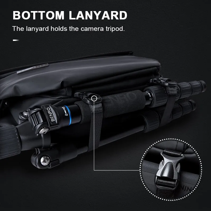 Multifunction Waterproof Shoulder Crossbody Bag