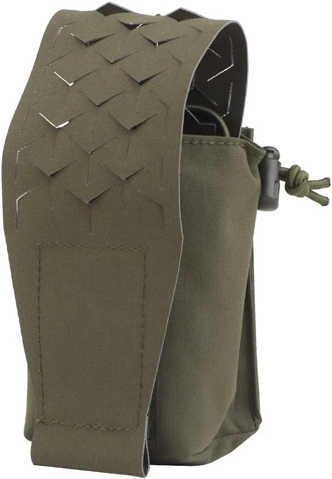 Multifunctional MOLLE Walkie Talkie Pouch,Tactical Quick Release Chest Hang Magazine Pouches Carrier Radio Bag for Hunting Airsoft