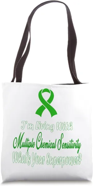 Multiple Chemical Sensitivity Awareness Tote Bag