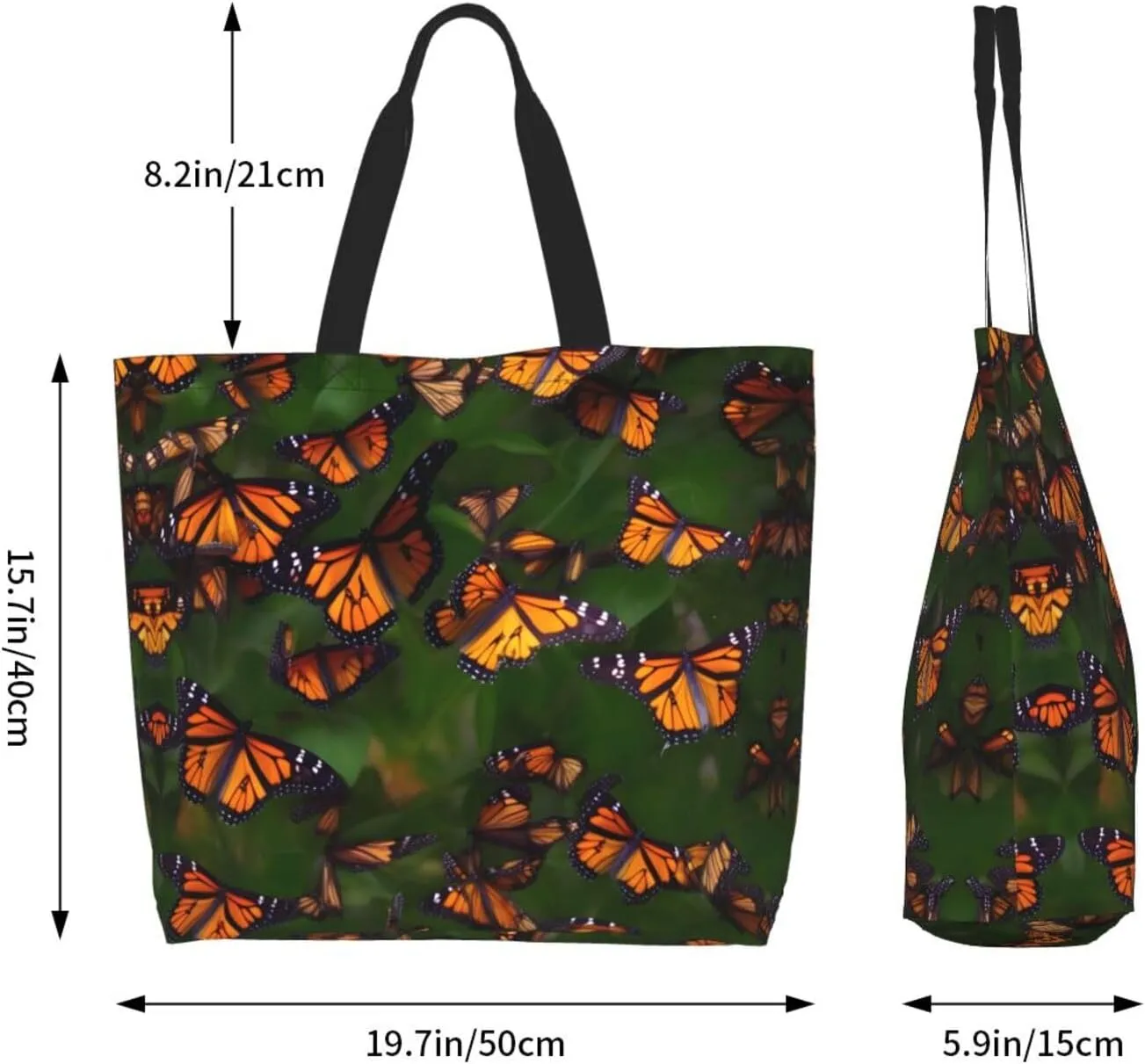 Music Note Patterns Women Tote Bag,Casual Tote'S Handbag Big Capacity Shoulder Bag Crossbody Bag