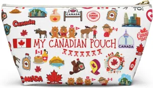 My Canadian Pouch An Utility Pouch Travel Bag, Makeup Cosmetic Bag Canada Traveling Birthday Gift