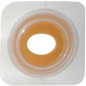 Natura® Stomahesive® Skin Barrier, 5" x 5" (12.5cm x 12.5cm) White, Moldable Stoma Opening 1-3/4" - 2 1/8" (45mm - 56mm), Flange 2-3/4" (70mm) - Box of 10