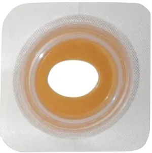Natura® Stomahesive® Skin Barrier, 5" x 5" (12.5cm x 12.5cm) White, Moldable Stoma Opening 1-3/4" - 2 1/8" (45mm - 56mm), Flange 2-3/4" (70mm) - Box of 10
