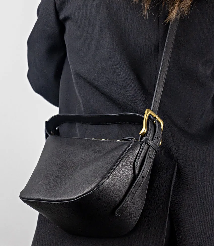 NEDIVA Buckle Bag in Black