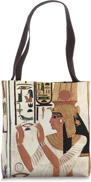 Nefertari Tomb Painting Tote Bag