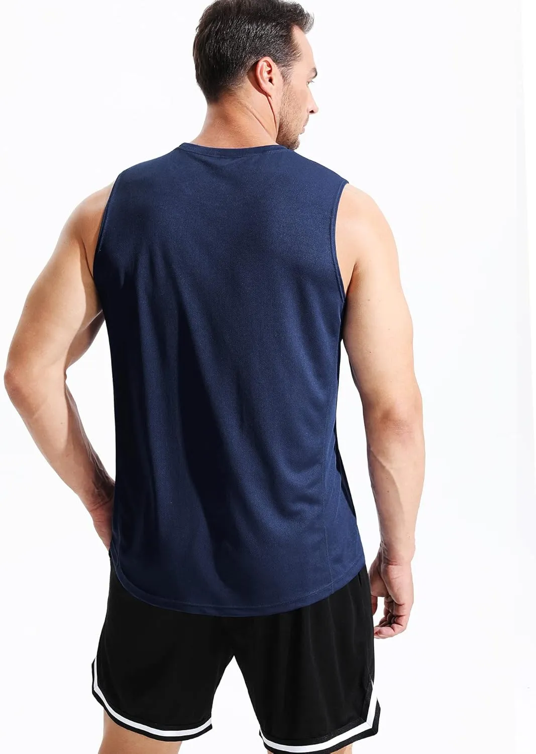NELEUS Men's Dry Fit Workout Running Muscle Tank Top