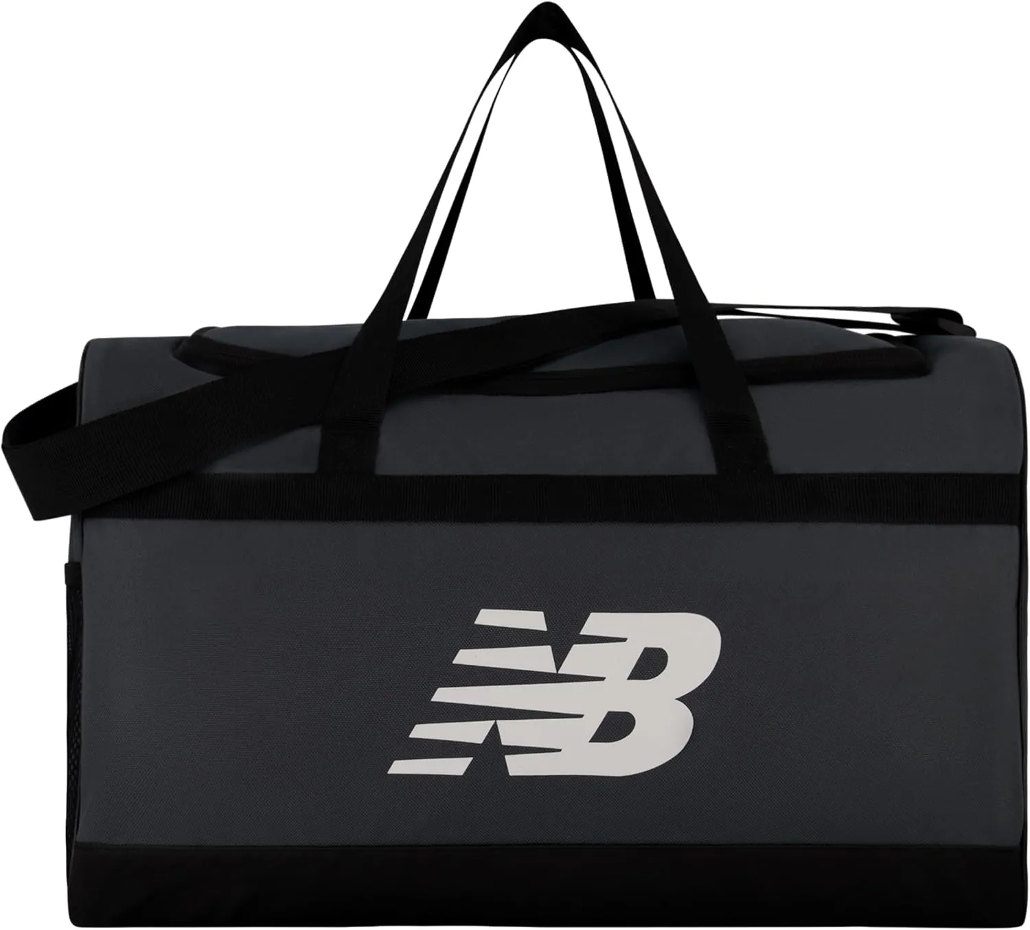 New Balance Duffel Bag, Small Carry On Gym Travel Luggage with Carrier Handles and Adjustable Shoulder Strap