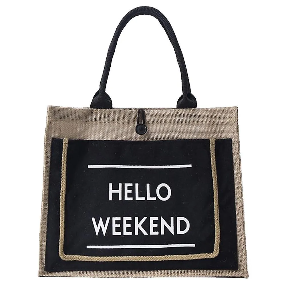 New Canvas Cotton Hemp Color Bump Tote Bag Trend One Shoulder Handbag Bag