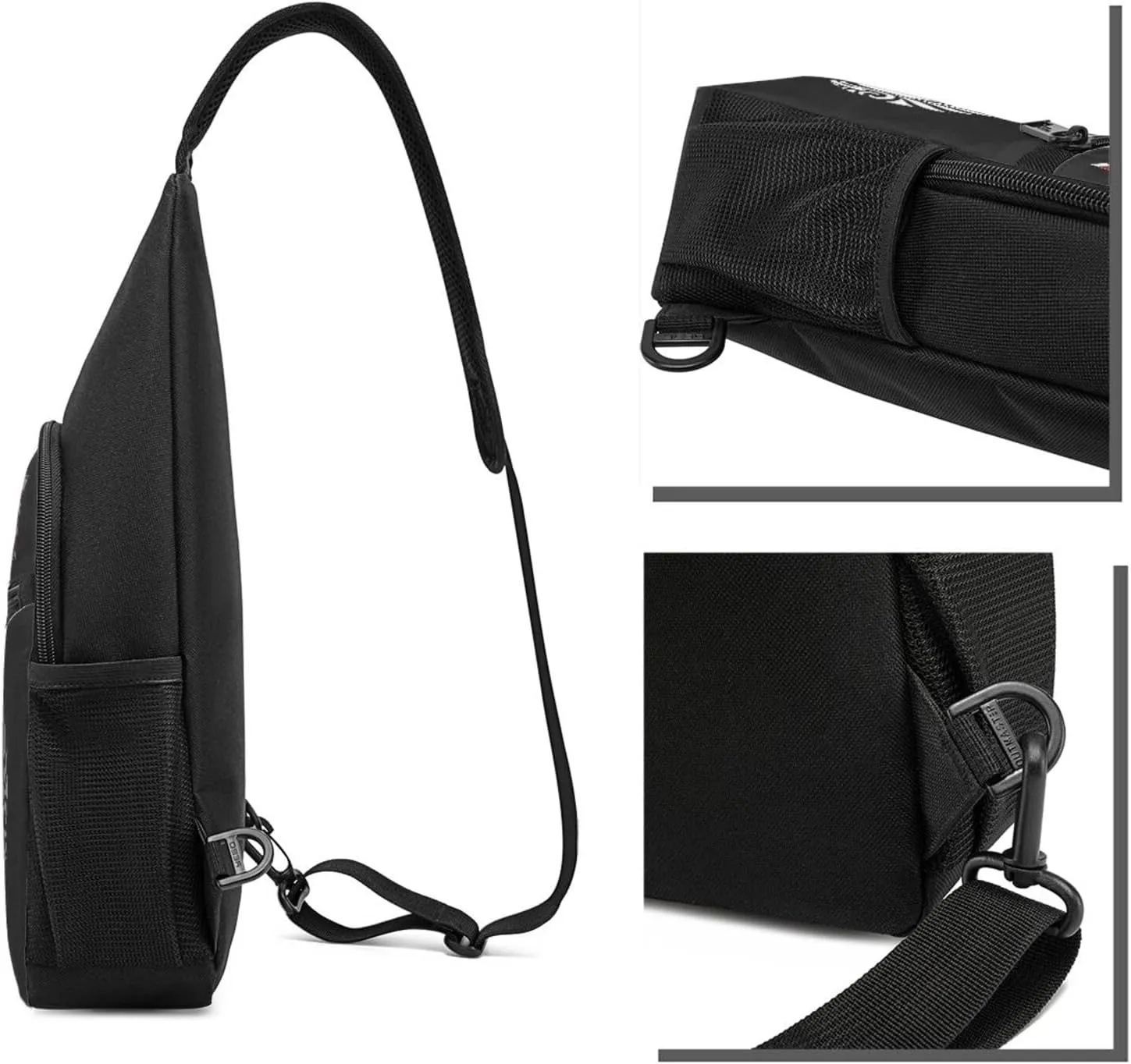 New Zealand Fern,Casual one-shoulder crossbody chest bag, fashionable crossbody chest bag