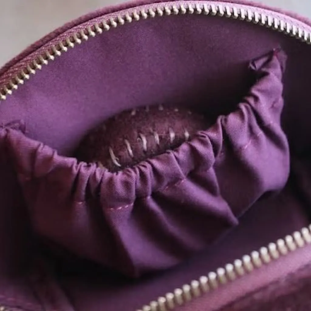 NNK Press Woolen Zippered Pouch | Filled