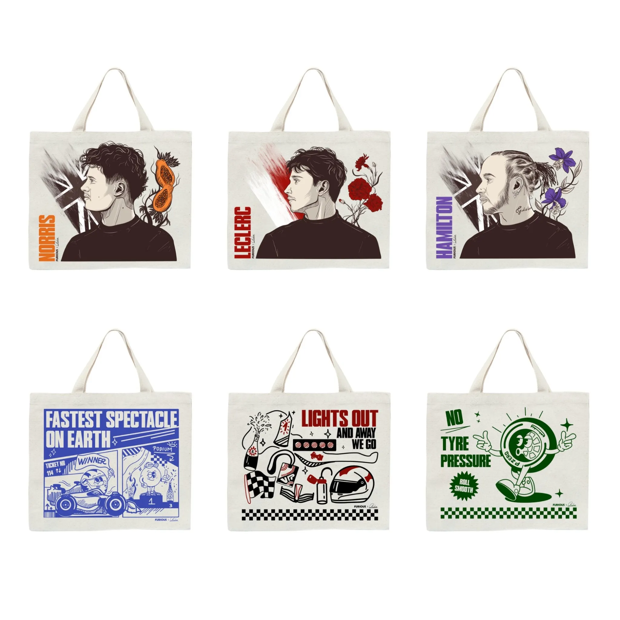 Norris Portrait - Tote Bag