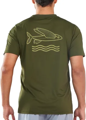 NORTHYARD Mens Rash Guard Shirt UPF 50  UV Sun Protection Short Sleeve Athletic T-Shirts for Men Quick Dry Fishing Beach Swim