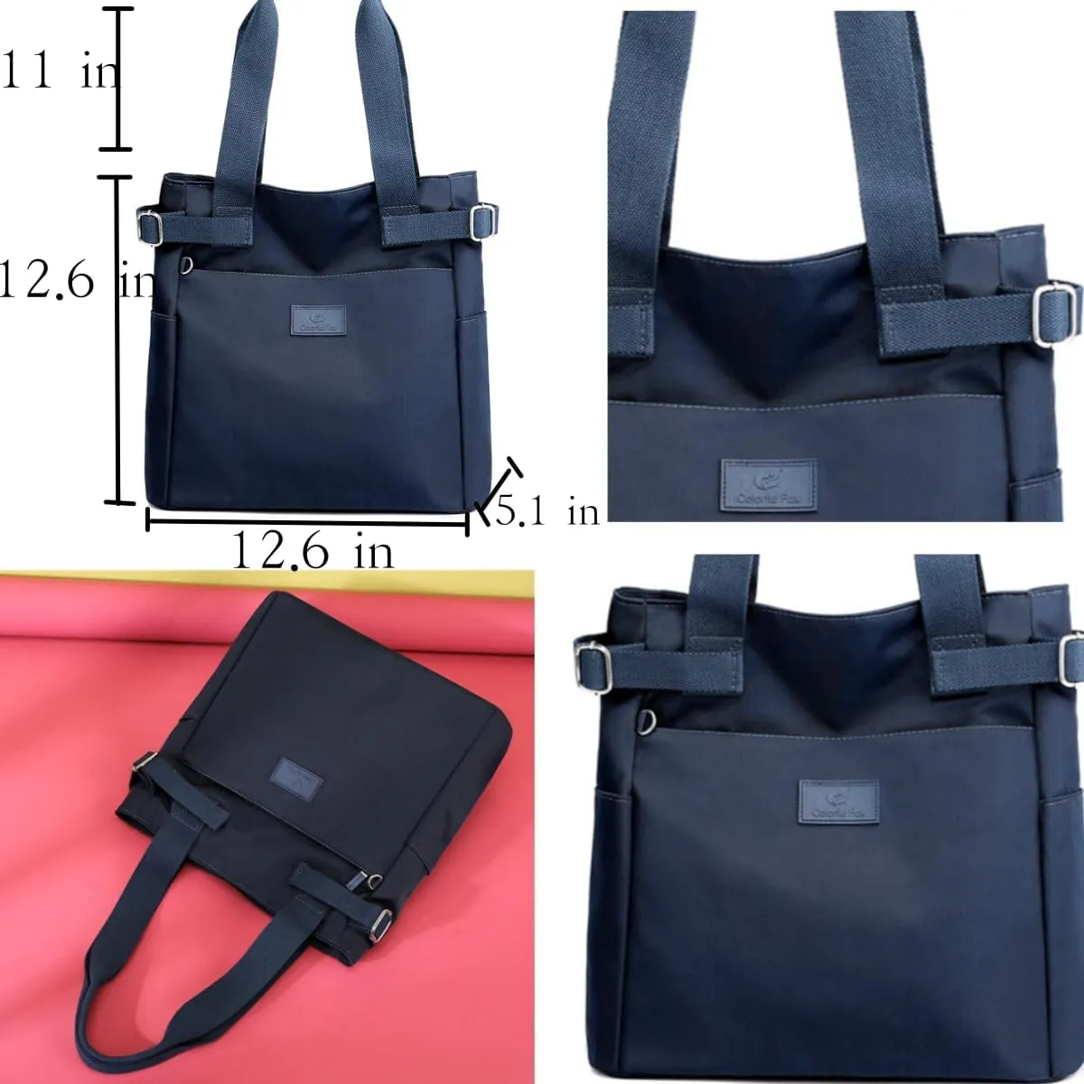 Nylon Purses for Women Tote Bags Hobo Crossbody Bags Large Work Travel Shoulder Bags Handbags Wallet Gift for Women