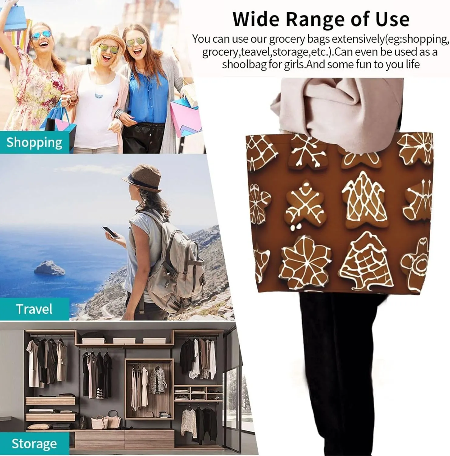 Ocean Sailboat Women Tote Bag,Casual Tote'S Handbag Big Capacity Shoulder Bag Crossbody Bag