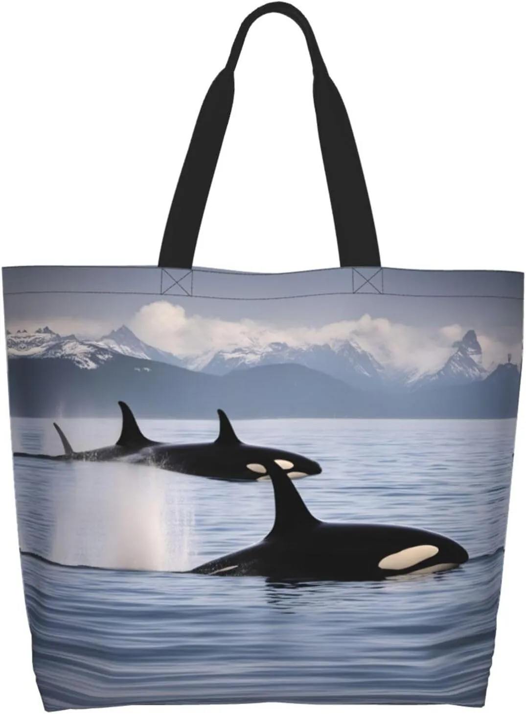 Ocean Sailboat Women Tote Bag,Casual Tote'S Handbag Big Capacity Shoulder Bag Crossbody Bag