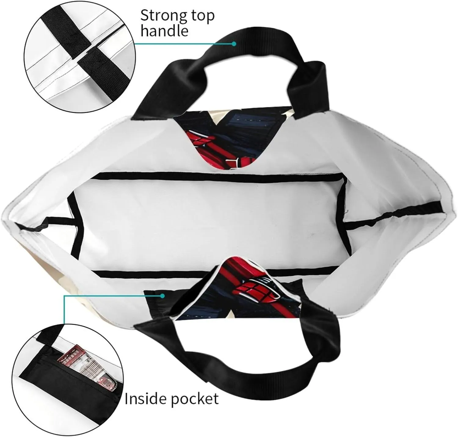 Ocean Sailboat Women Tote Bag,Casual Tote'S Handbag Big Capacity Shoulder Bag Crossbody Bag