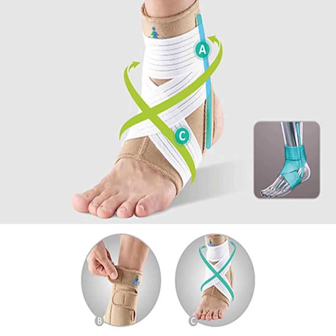 Oppo Ankle Support Open Heel With Detachable Strap 1008
