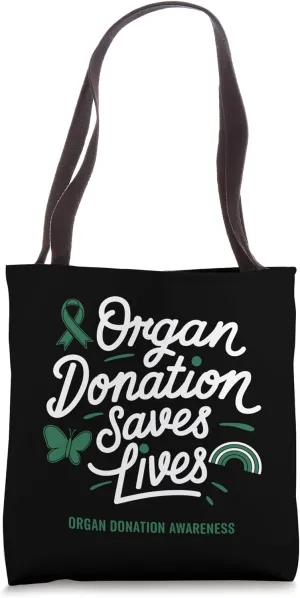 Organ Donation Awareness Support Tote Bag