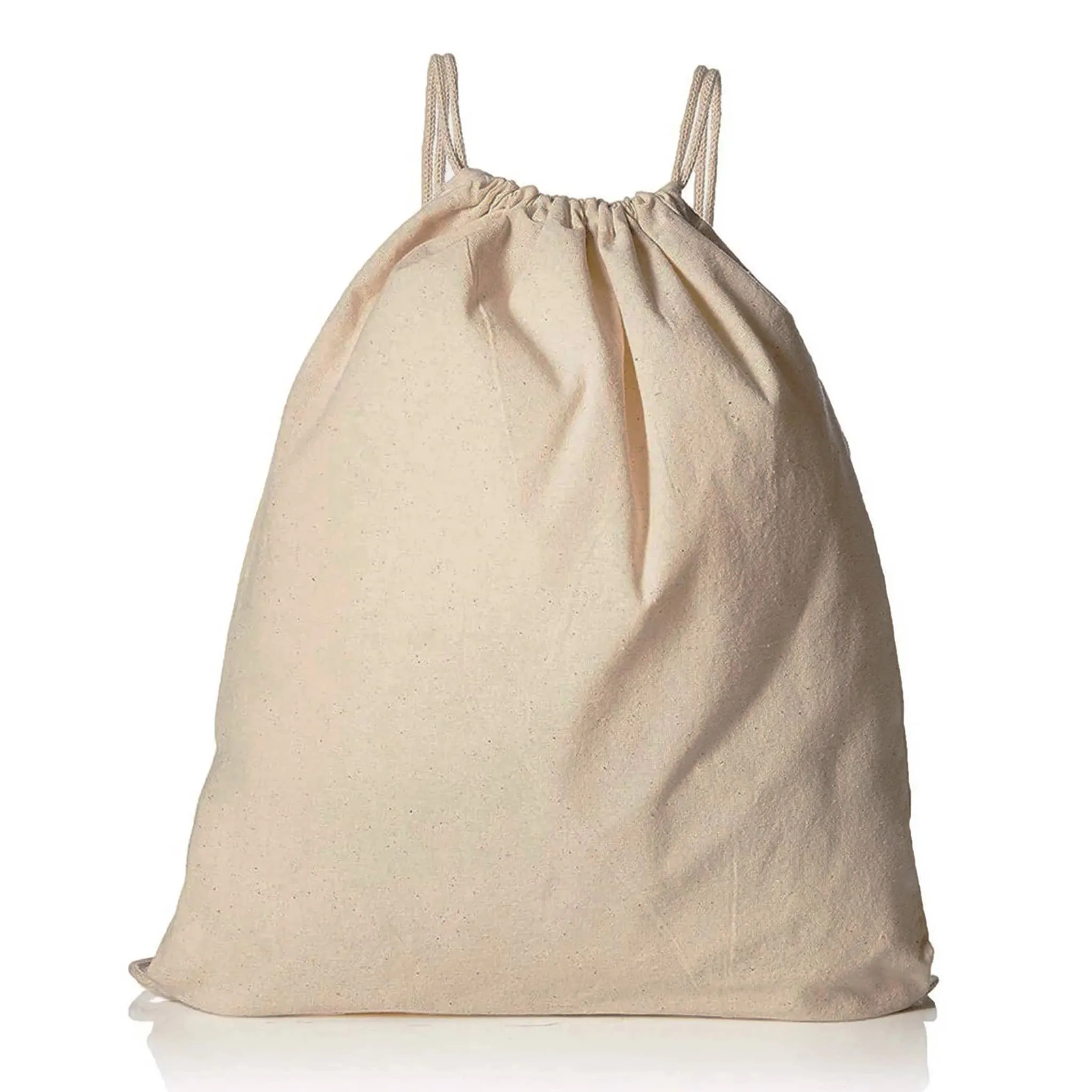 Organic Cotton Canvas Drawstring Bags / Backpacks - OR18