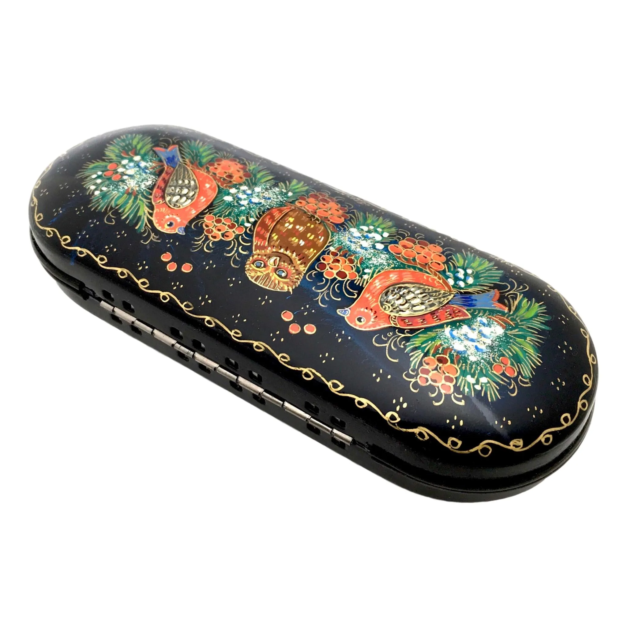 Original Souvenir from Russia Handcrafted Eyeglass Case