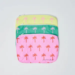 Palm Tree Medium Splash Proof Pouches