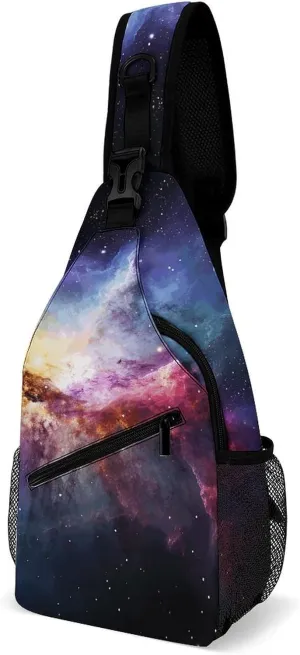 Paris Eiffel Tower Crossbody Bag, Sling Bag, Sling Backpack, Belt Bags for Travel Outdoors Hiking