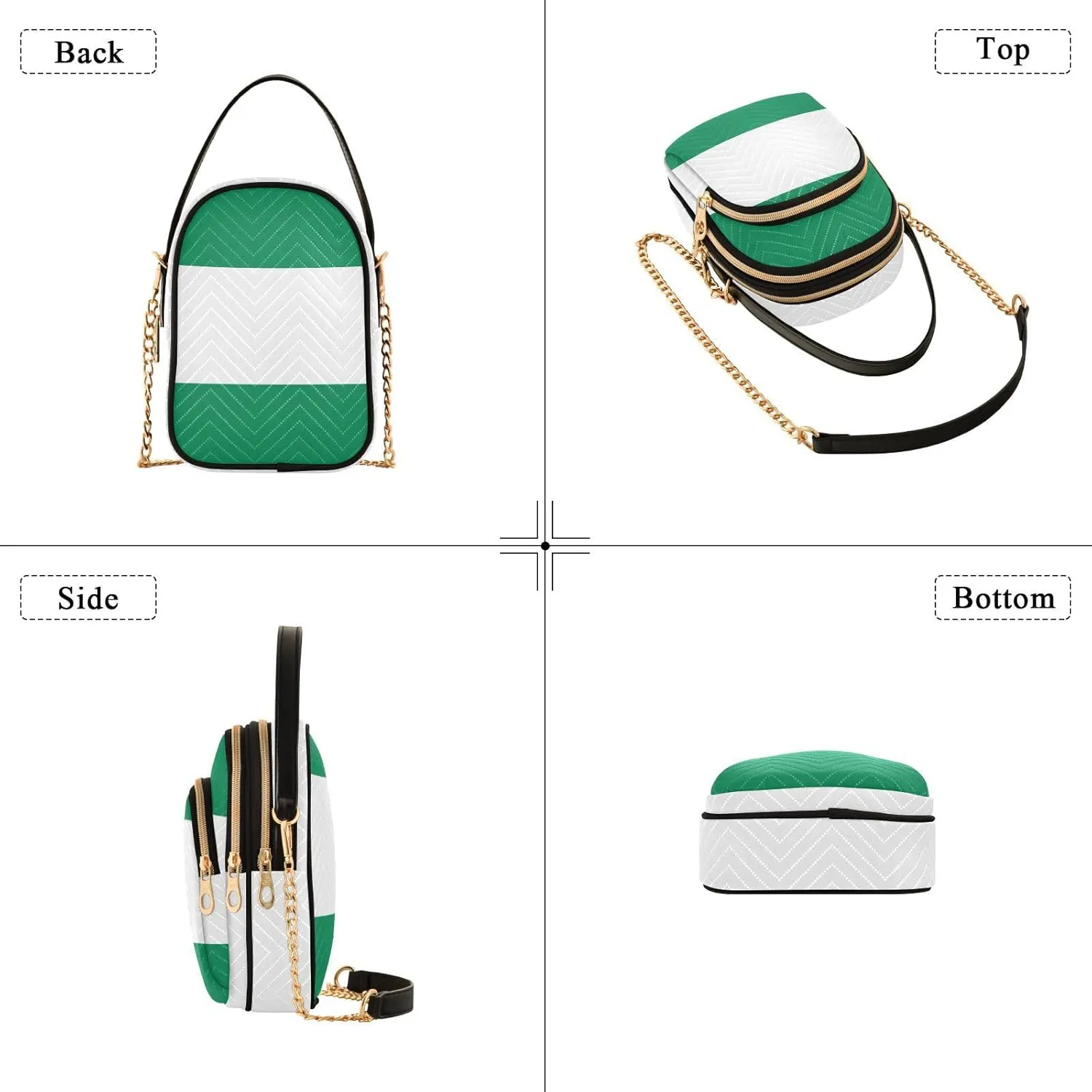 Patriot Flag Cell Phone Purse Crossbody Handbag Durable Shoulder Bag Sturdy Travel Pouch