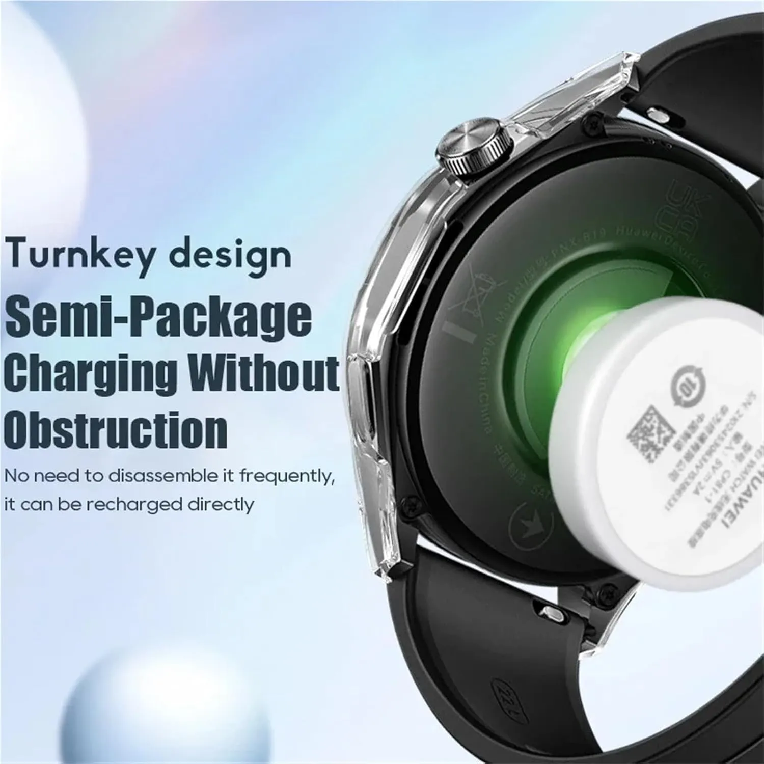 PC Case For HUAWEI Watch GT4 5 Full Coverage 46MM Cover Bumper Shell Screen Protector For Huawei Watch GT5 Pro Watch Cases