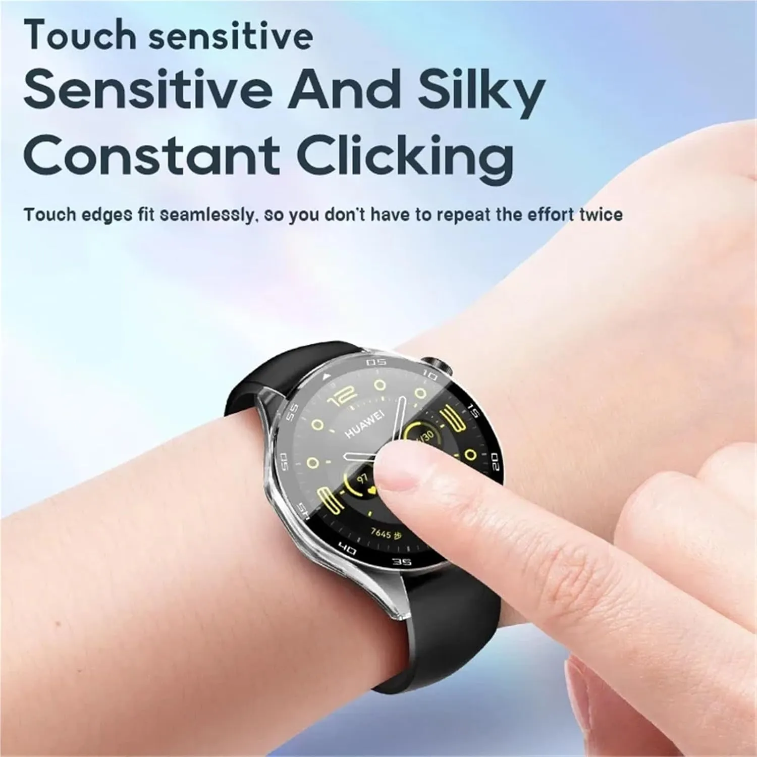 PC Case For HUAWEI Watch GT4 5 Full Coverage 46MM Cover Bumper Shell Screen Protector For Huawei Watch GT5 Pro Watch Cases