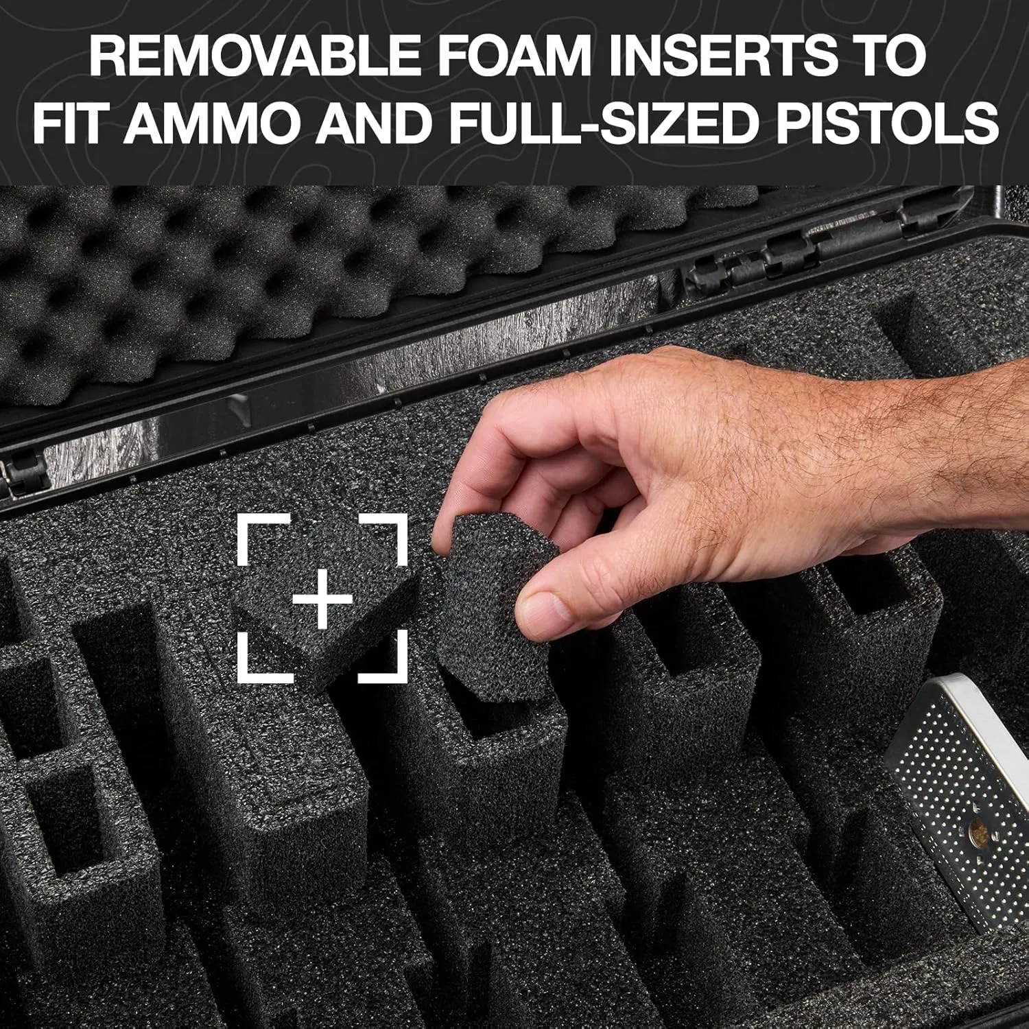 Pelican Vault Pistol Case (Custom Case Pre-Cut Foam)