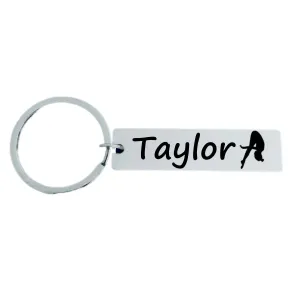 Personalized Diving Keychain