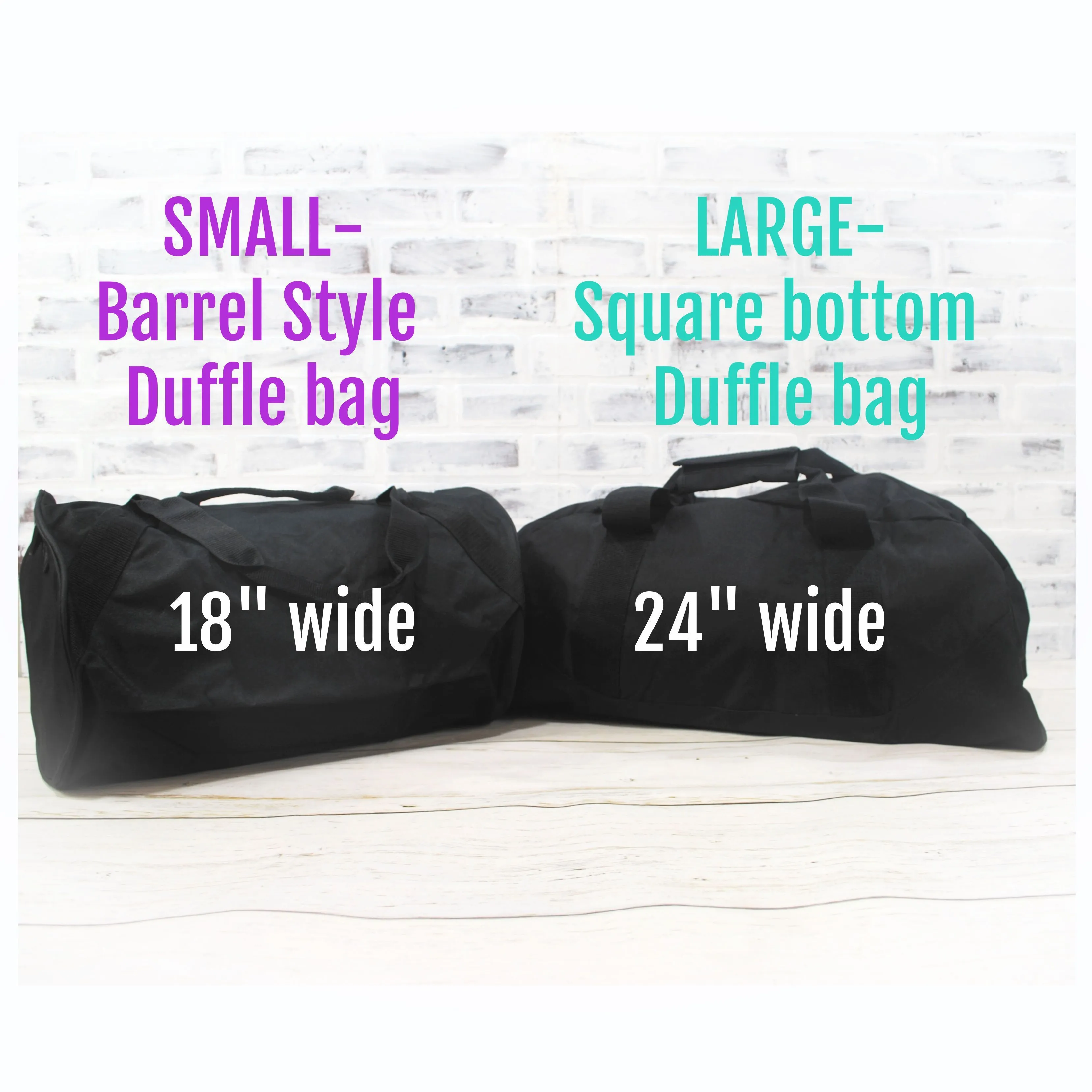 Personalized Teal with Custom Color Travel Bag